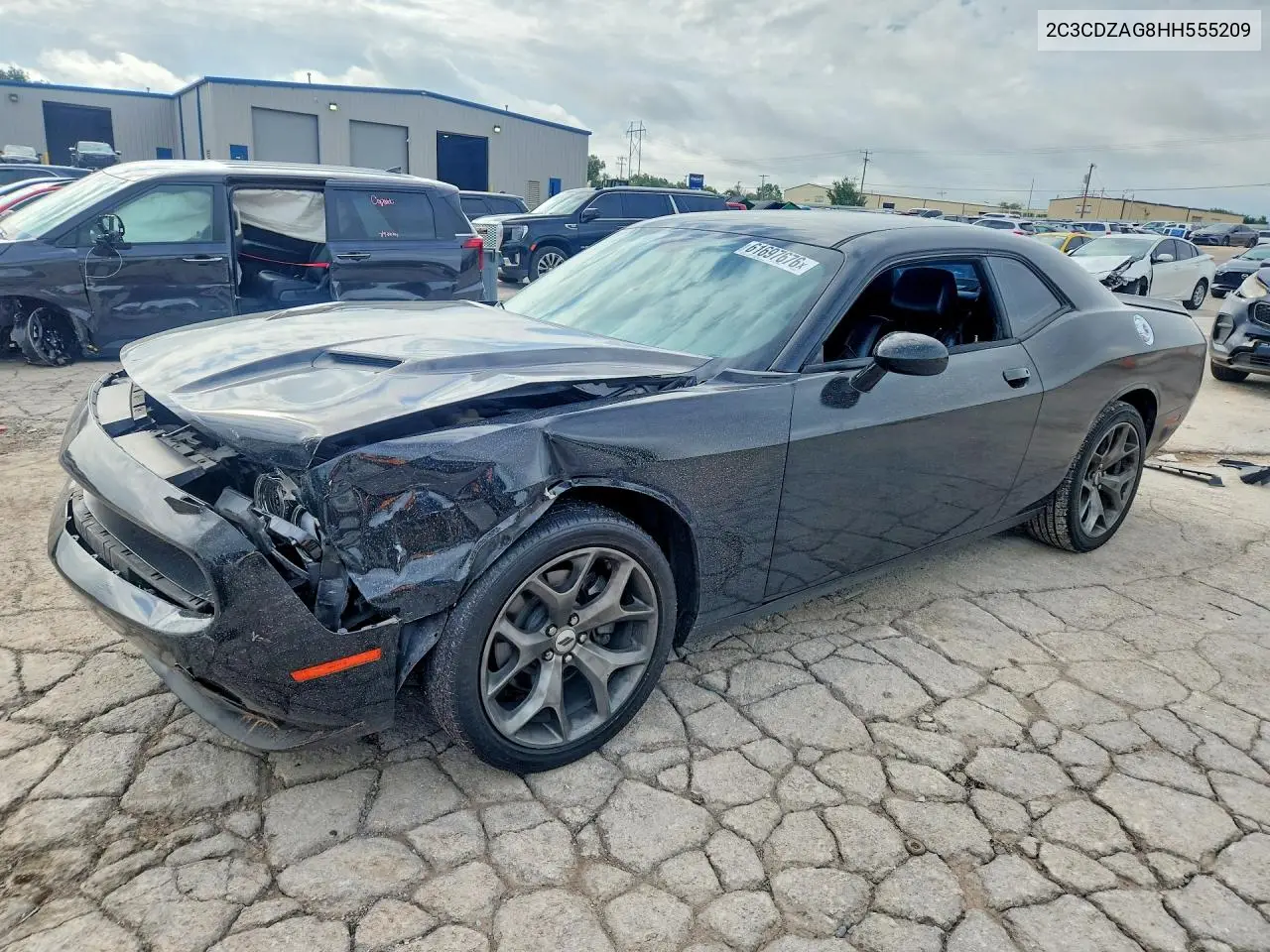 2017 Dodge Challenger Sxt VIN: 2C3CDZAG8HH555209 Lot: 61697676