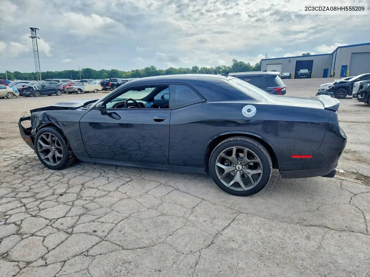 2017 Dodge Challenger Sxt VIN: 2C3CDZAG8HH555209 Lot: 61697676