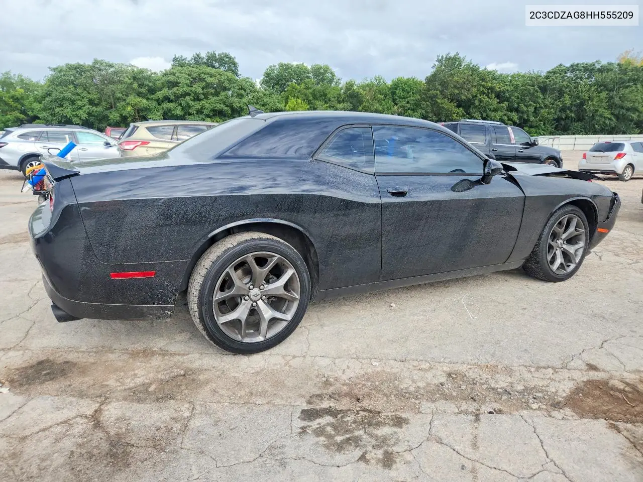 2017 Dodge Challenger Sxt VIN: 2C3CDZAG8HH555209 Lot: 61697676