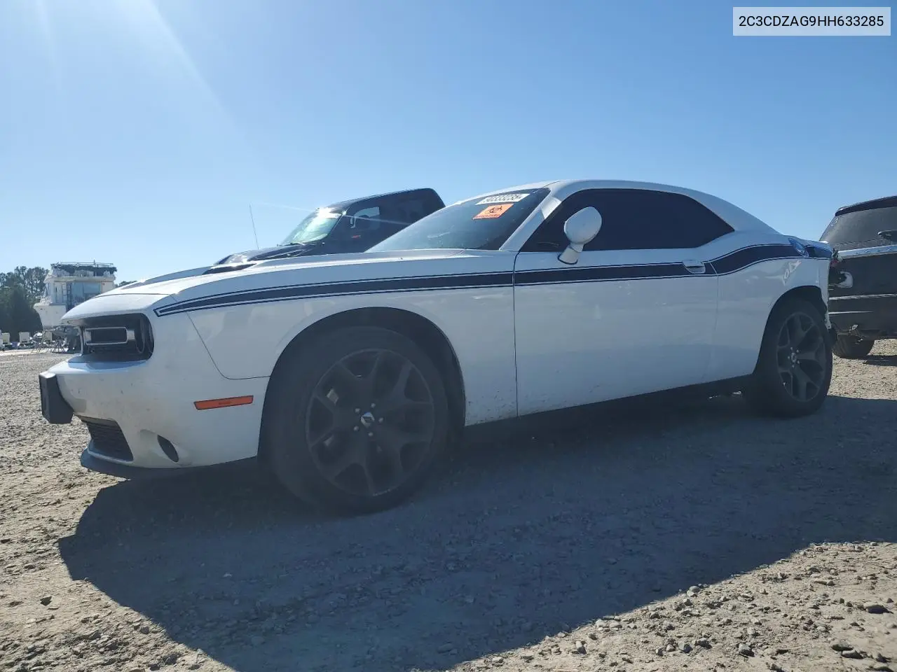 2C3CDZAG9HH633285 2017 Dodge Challenger Sxt