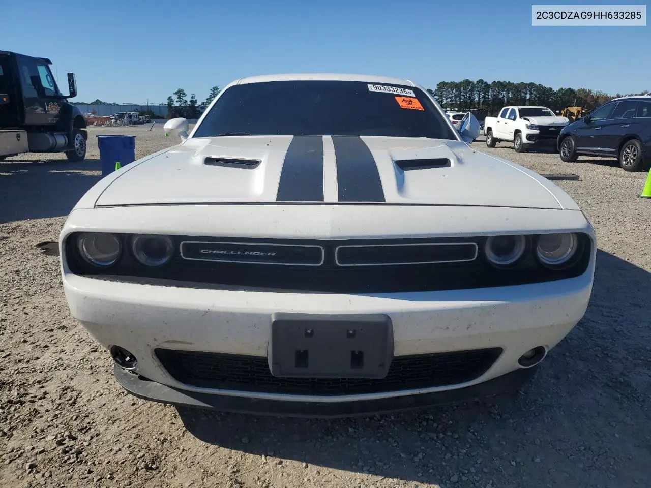 2C3CDZAG9HH633285 2017 Dodge Challenger Sxt