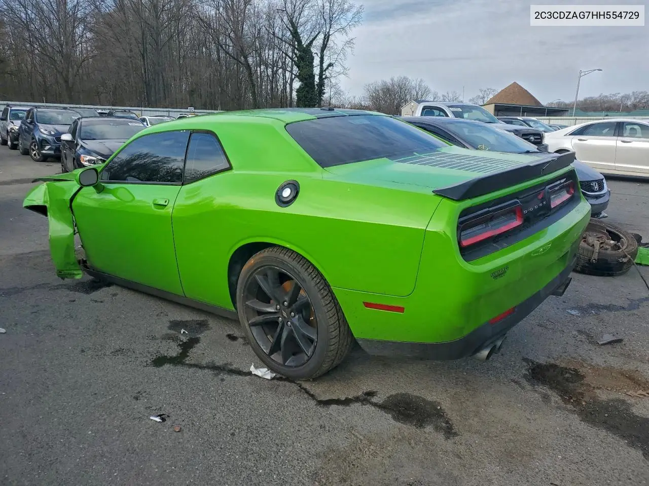 2C3CDZAG7HH554729 2017 Dodge Challenger Sxt