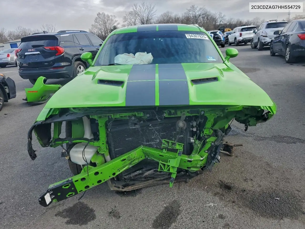2C3CDZAG7HH554729 2017 Dodge Challenger Sxt