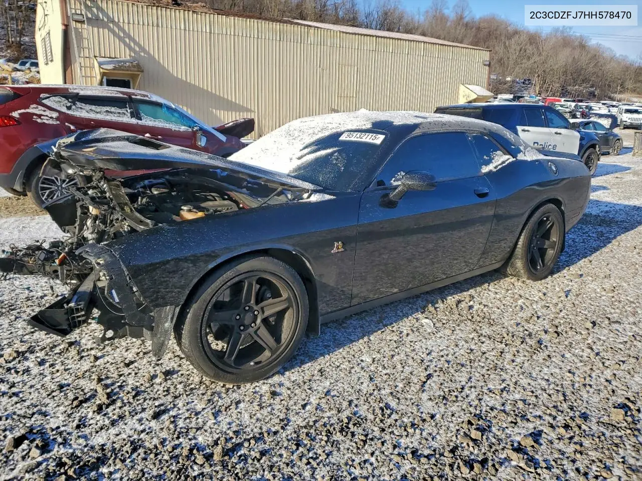 2C3CDZFJ7HH578470 2017 Dodge Challenger R/T 392