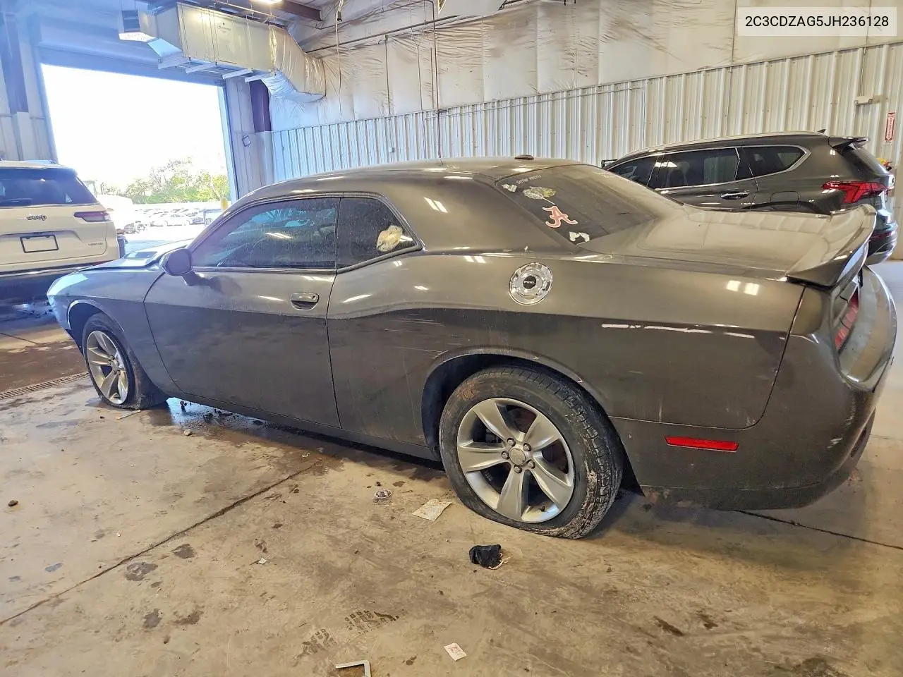 2018 Dodge Challenger Sxt VIN: 2C3CDZAG5JH236128 Lot: 53274846