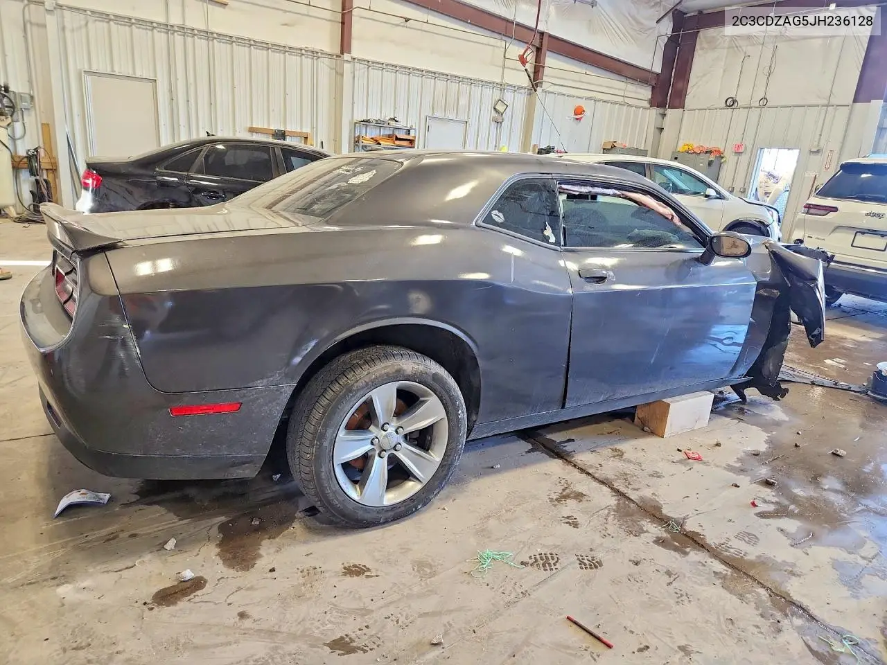 2018 Dodge Challenger Sxt VIN: 2C3CDZAG5JH236128 Lot: 53274846