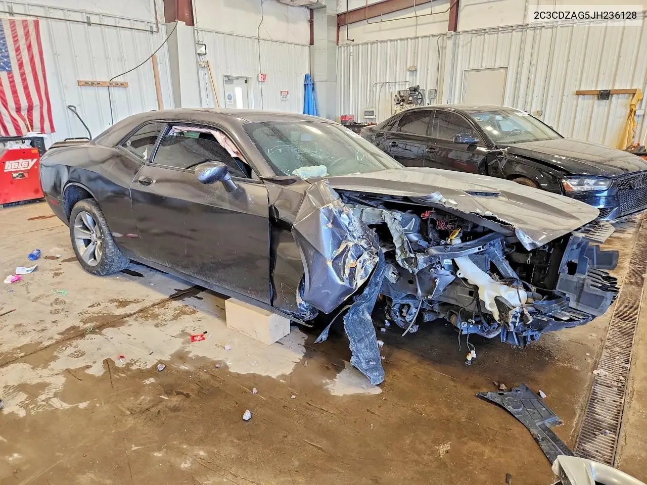 2018 Dodge Challenger Sxt VIN: 2C3CDZAG5JH236128 Lot: 53274846