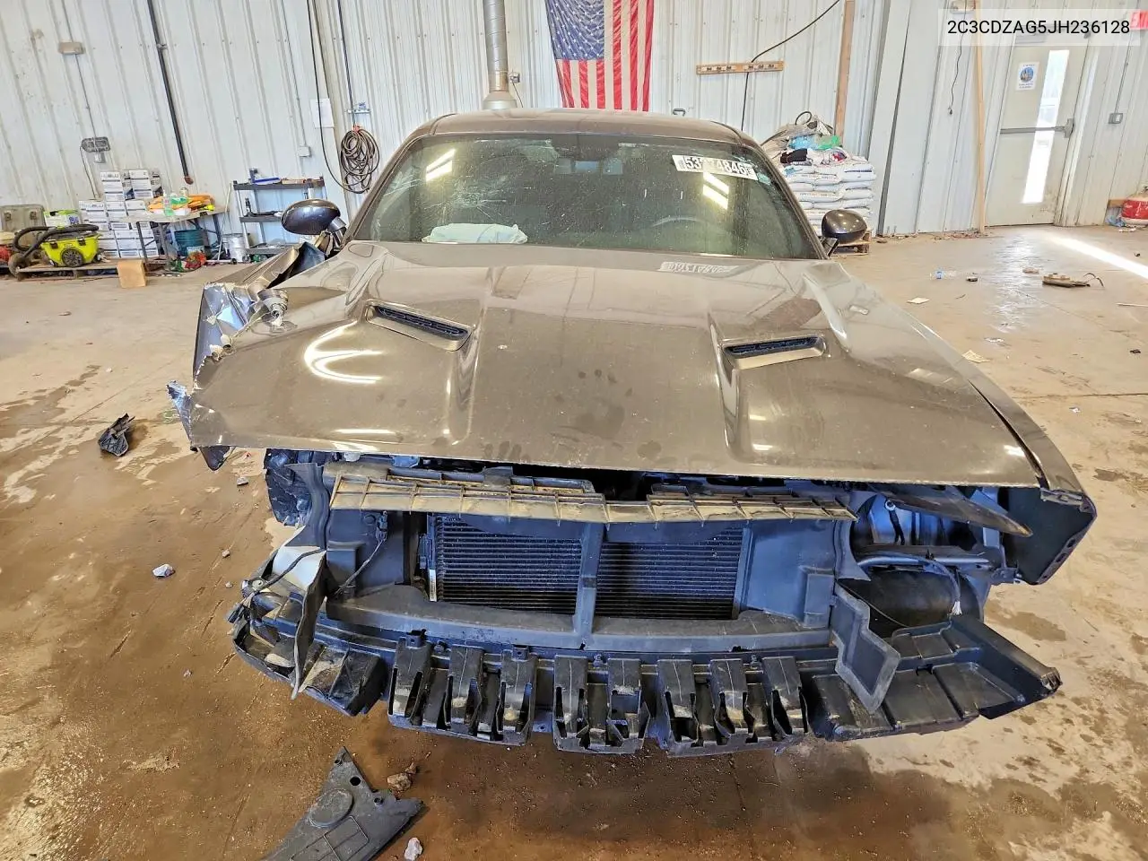 2018 Dodge Challenger Sxt VIN: 2C3CDZAG5JH236128 Lot: 53274846