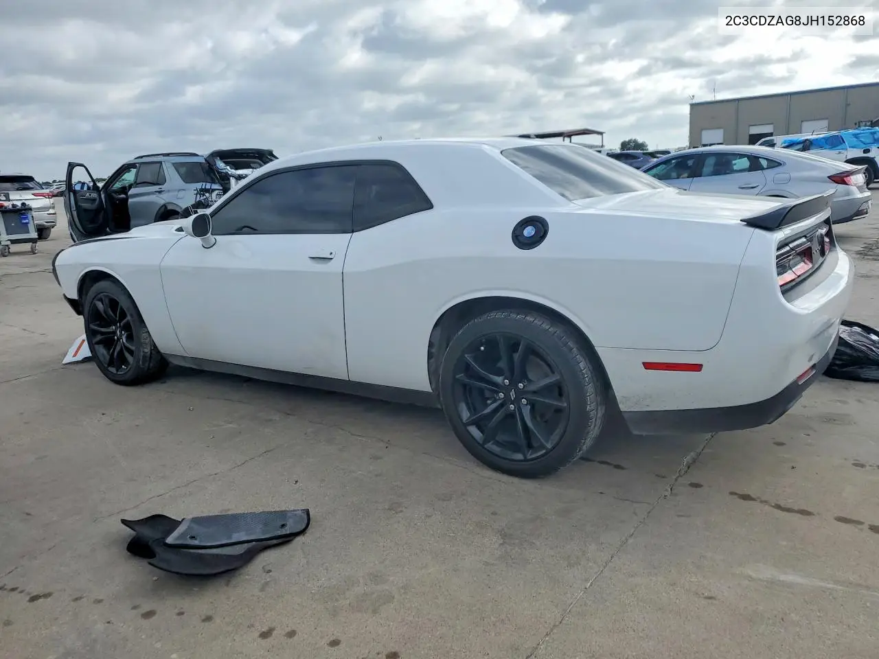 2018 Dodge Challenger Sxt VIN: 2C3CDZAG8JH152868 Lot: 56654566