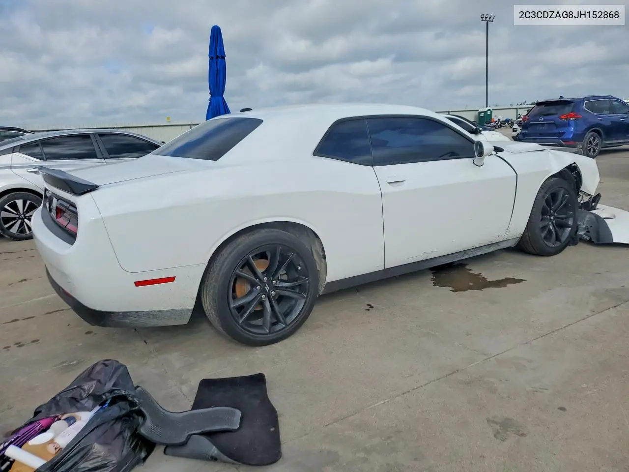 2018 Dodge Challenger Sxt VIN: 2C3CDZAG8JH152868 Lot: 56654566