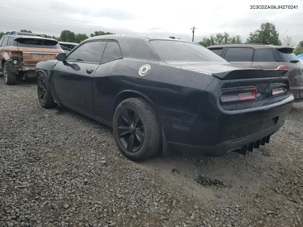 2018 Dodge Challenger Sxt VIN: 2C3CDZAG6JH270241 Lot: 57844095