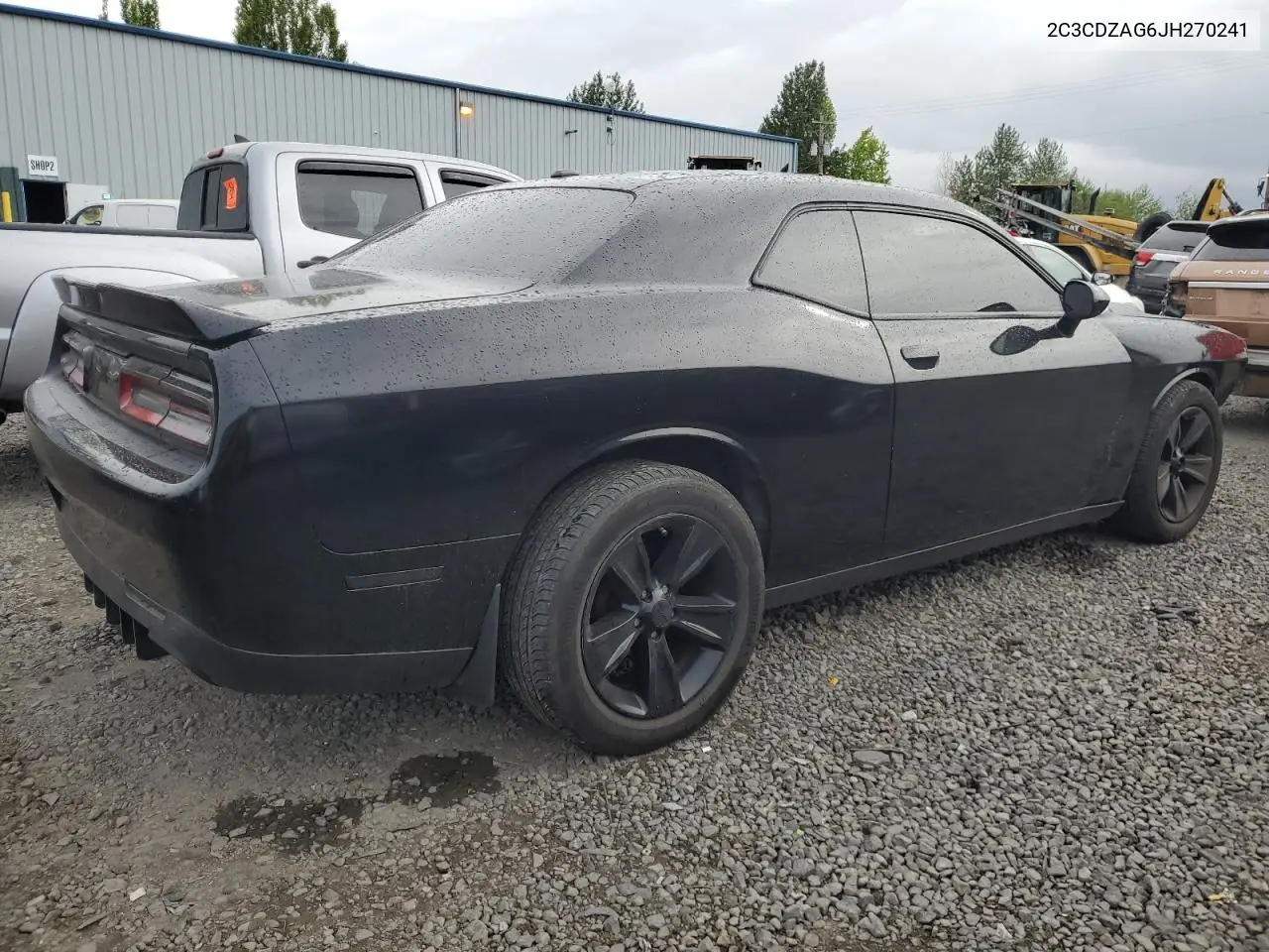 2018 Dodge Challenger Sxt VIN: 2C3CDZAG6JH270241 Lot: 57844095