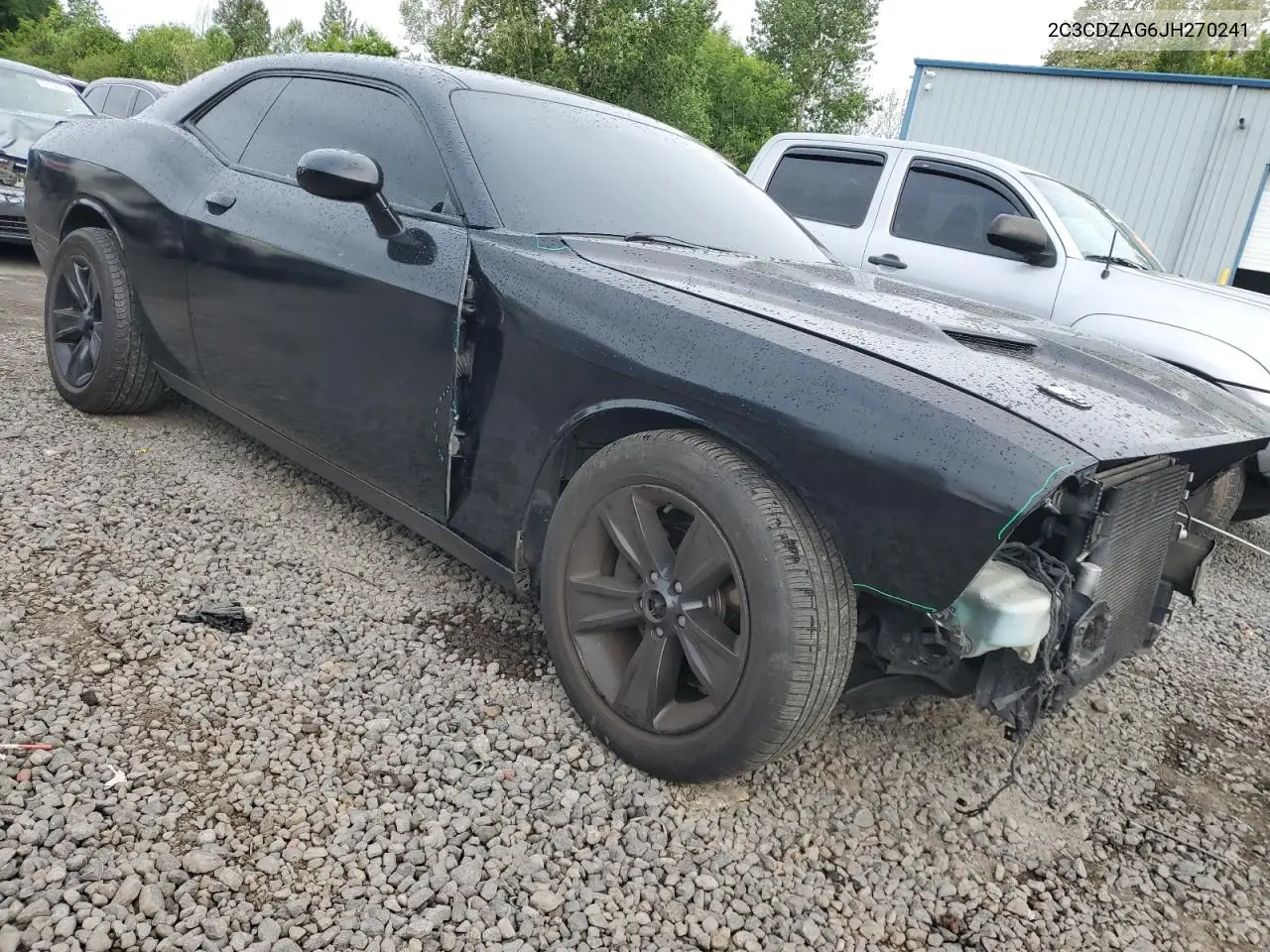 2018 Dodge Challenger Sxt VIN: 2C3CDZAG6JH270241 Lot: 57844095