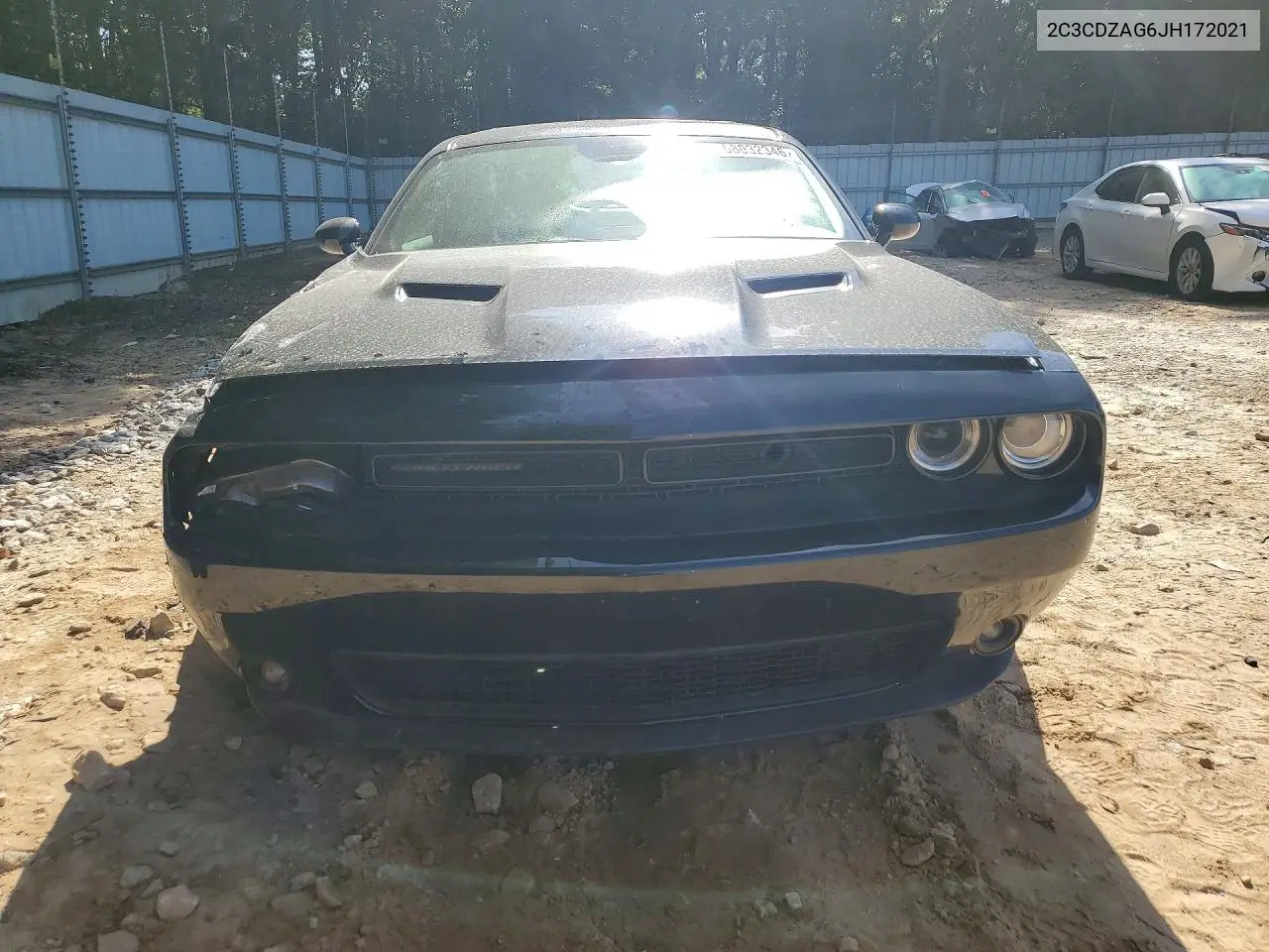 2018 Dodge Challenger Sxt VIN: 2C3CDZAG6JH172021 Lot: 58032346