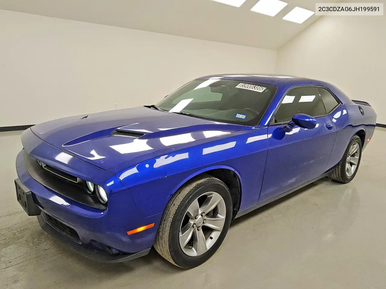2018 Dodge Challenger Sxt VIN: 2C3CDZAG6JH199591 Lot: 59000386