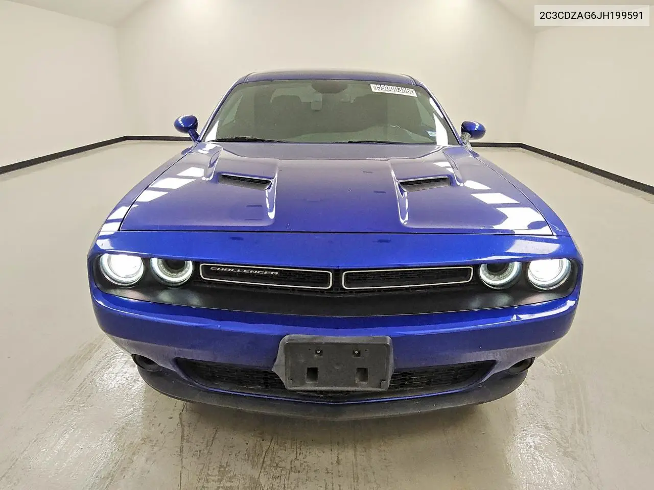 2018 Dodge Challenger Sxt VIN: 2C3CDZAG6JH199591 Lot: 59000386