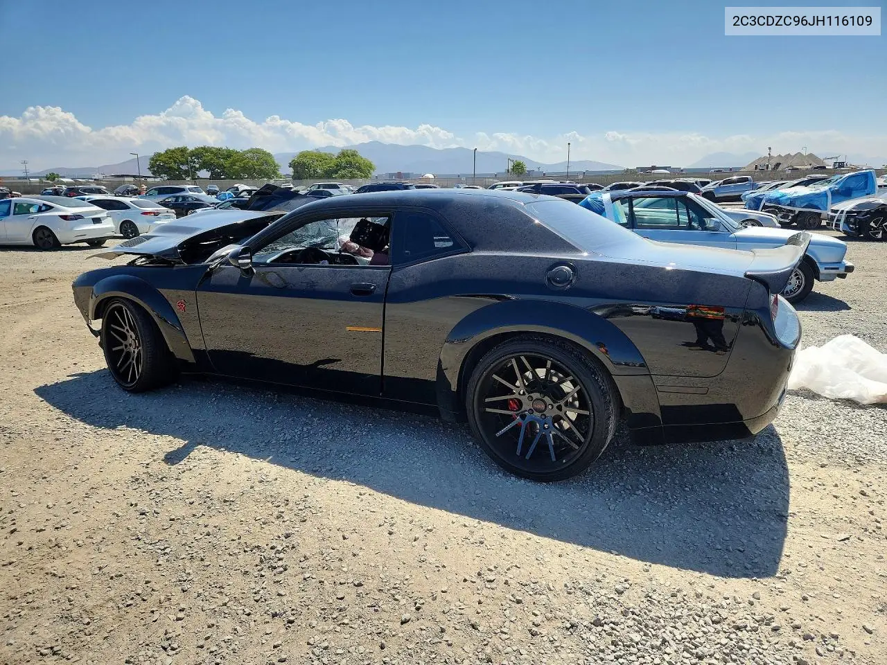 2018 Dodge Challenger Srt Hellcat VIN: 2C3CDZC96JH116109 Lot: 59400686