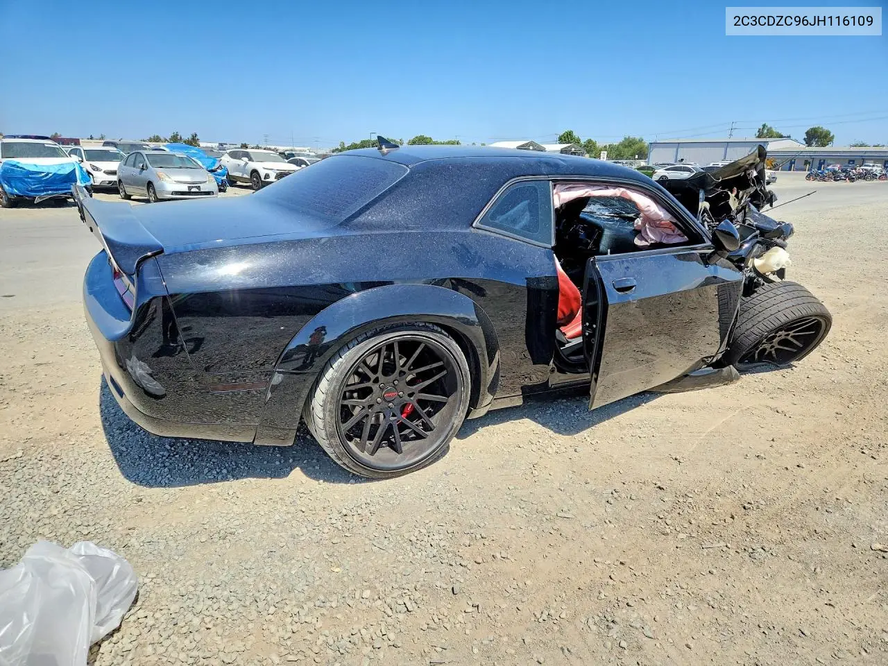 2018 Dodge Challenger Srt Hellcat VIN: 2C3CDZC96JH116109 Lot: 59400686