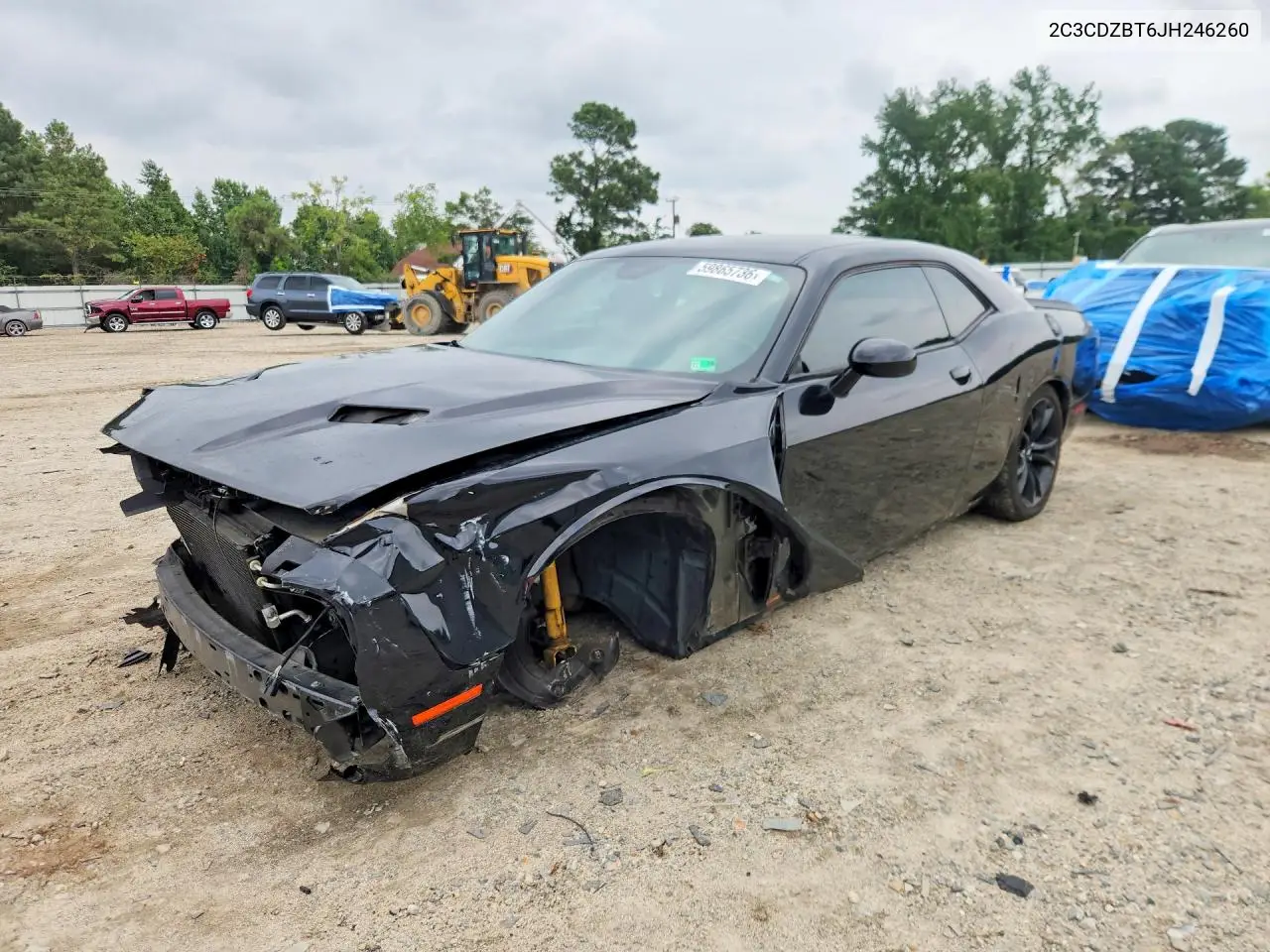 2018 Dodge Challenger R/T VIN: 2C3CDZBT6JH246260 Lot: 59865736