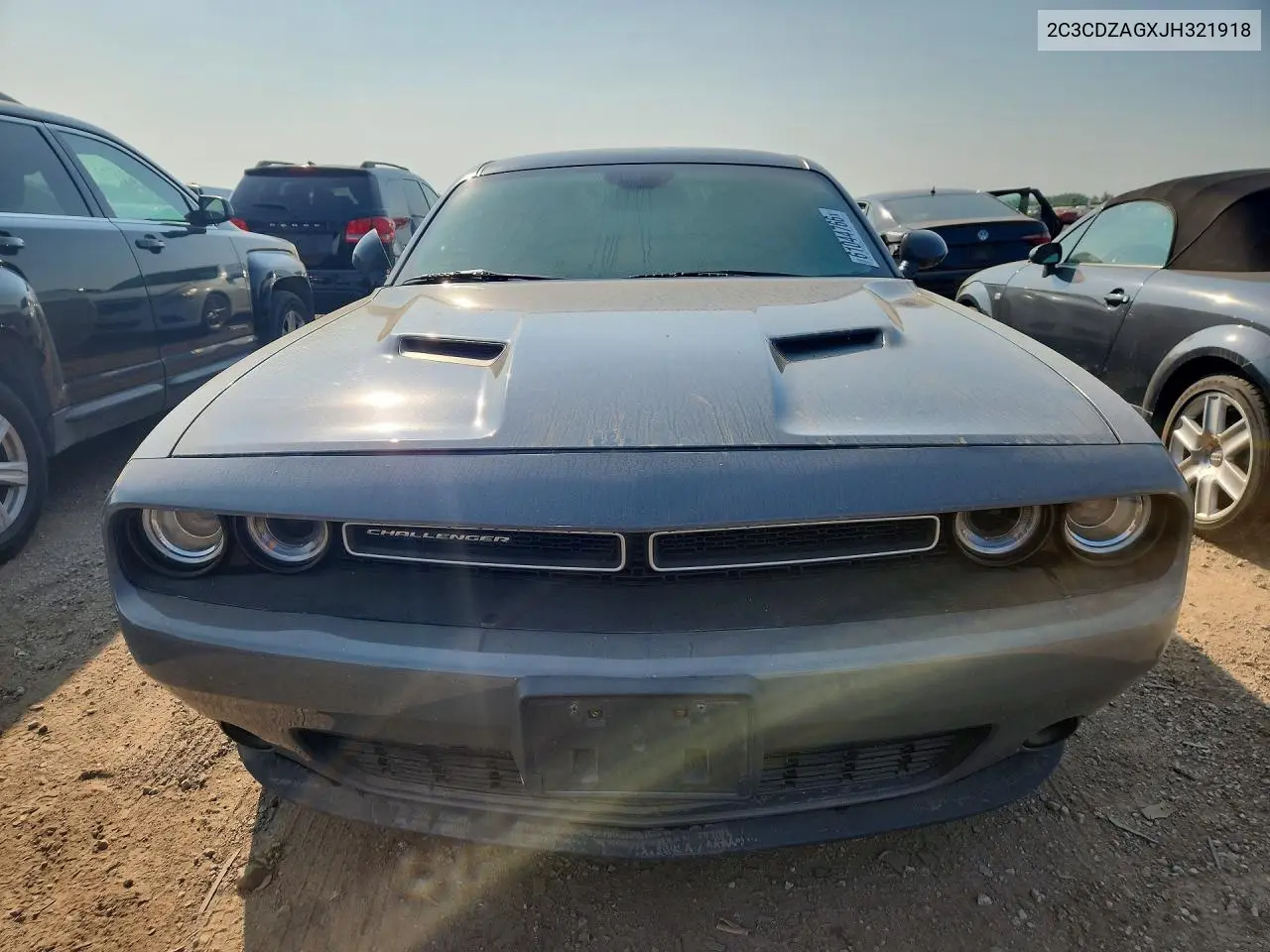 2018 Dodge Challenger Sxt VIN: 2C3CDZAGXJH321918 Lot: 61044766