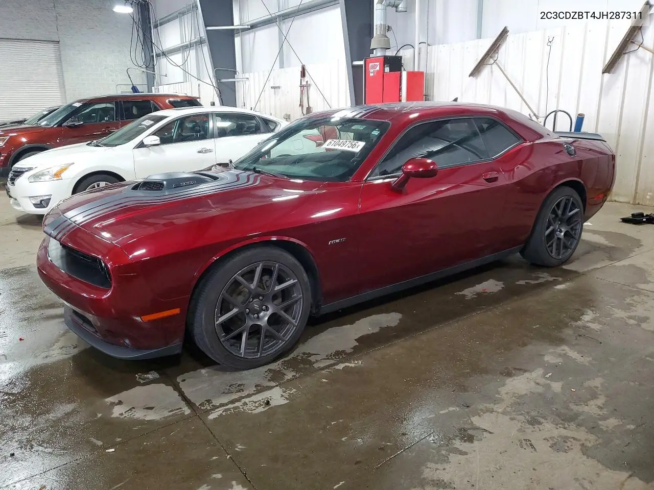 2018 Dodge Challenger R/T VIN: 2C3CDZBT4JH287311 Lot: 61049756
