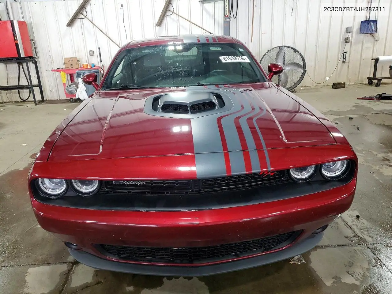 2018 Dodge Challenger R/T VIN: 2C3CDZBT4JH287311 Lot: 61049756