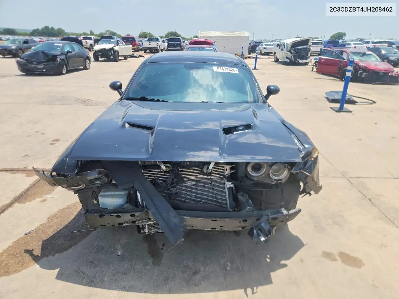 2018 Dodge Challenger R/T VIN: 2C3CDZBT4JH208462 Lot: 61479626