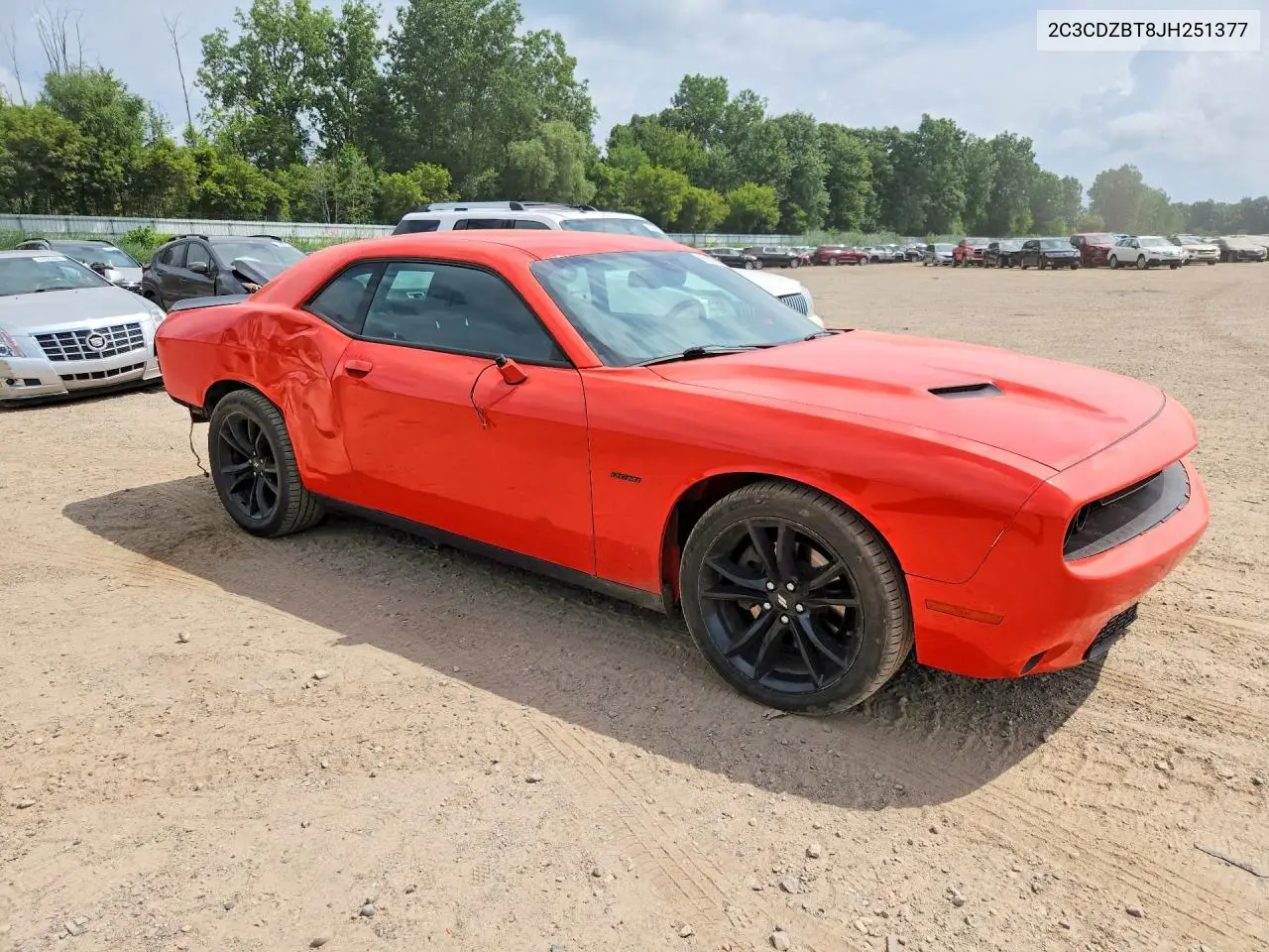 2018 Dodge Challenger R/T VIN: 2C3CDZBT8JH251377 Lot: 61501156