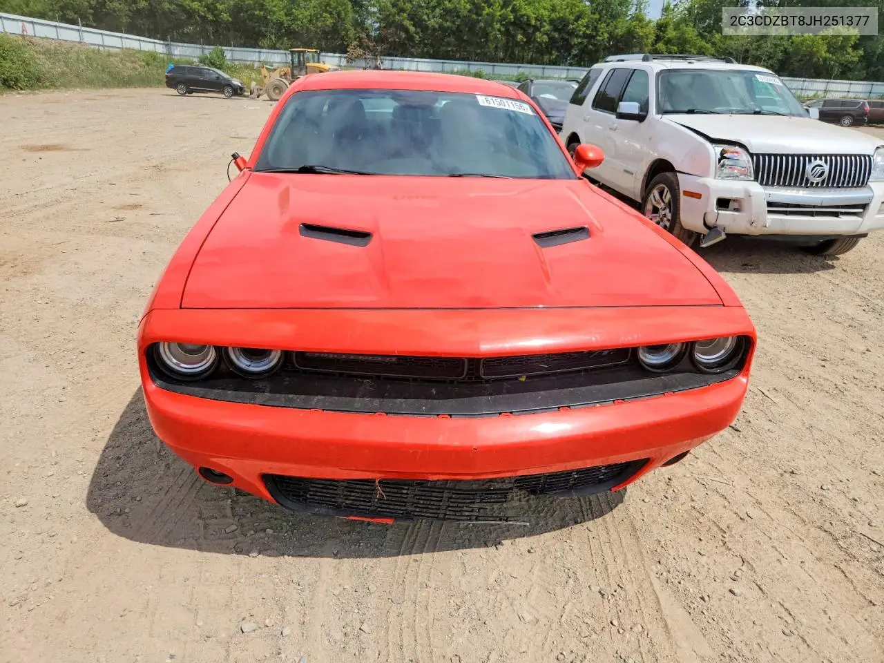 2018 Dodge Challenger R/T VIN: 2C3CDZBT8JH251377 Lot: 61501156