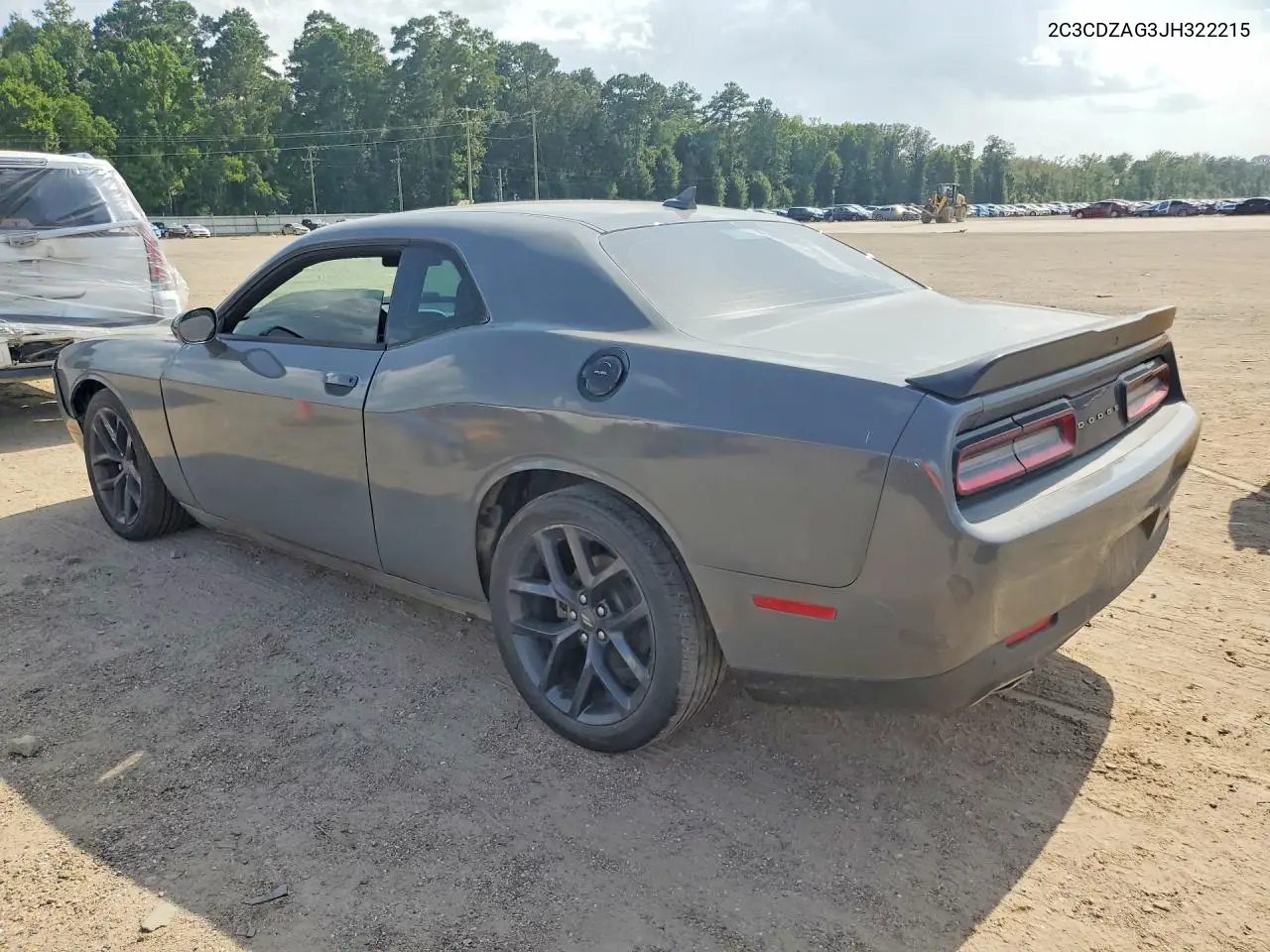 2018 Dodge Challenger Sxt VIN: 2C3CDZAG3JH322215 Lot: 61721346