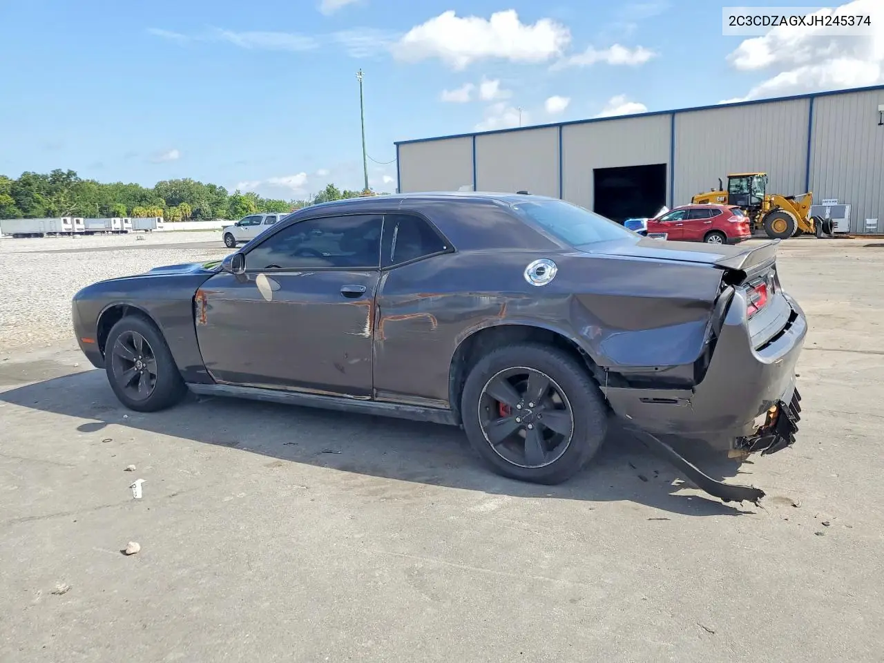2018 Dodge Challenger Sxt VIN: 2C3CDZAGXJH245374 Lot: 61899306
