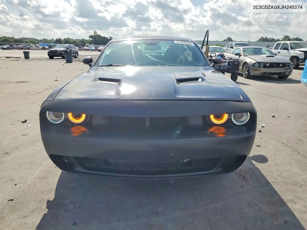 2018 Dodge Challenger Sxt VIN: 2C3CDZAGXJH245374 Lot: 61899306