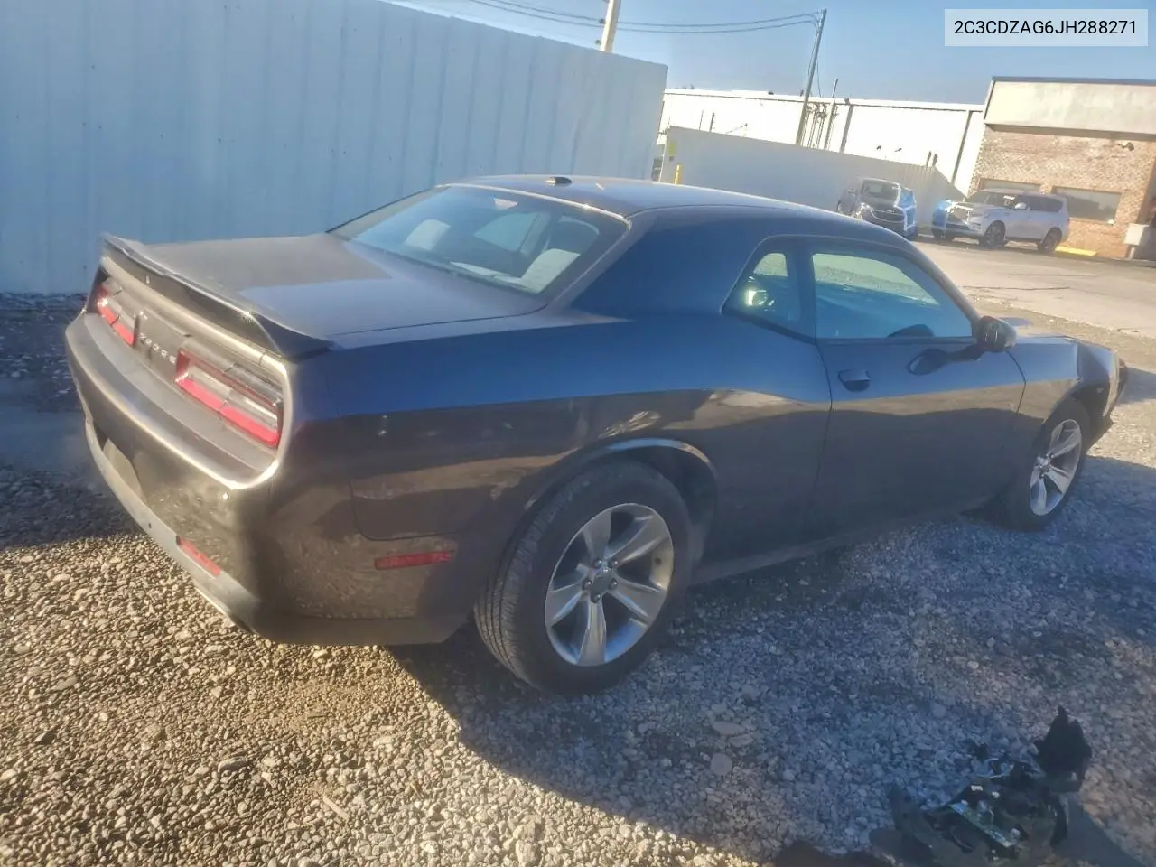 2C3CDZAG6JH288271 2018 Dodge Challenger Sxt
