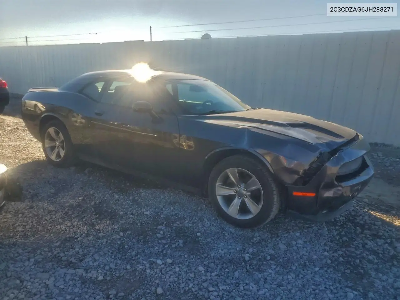 2C3CDZAG6JH288271 2018 Dodge Challenger Sxt