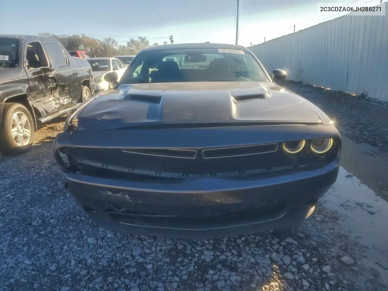 2C3CDZAG6JH288271 2018 Dodge Challenger Sxt