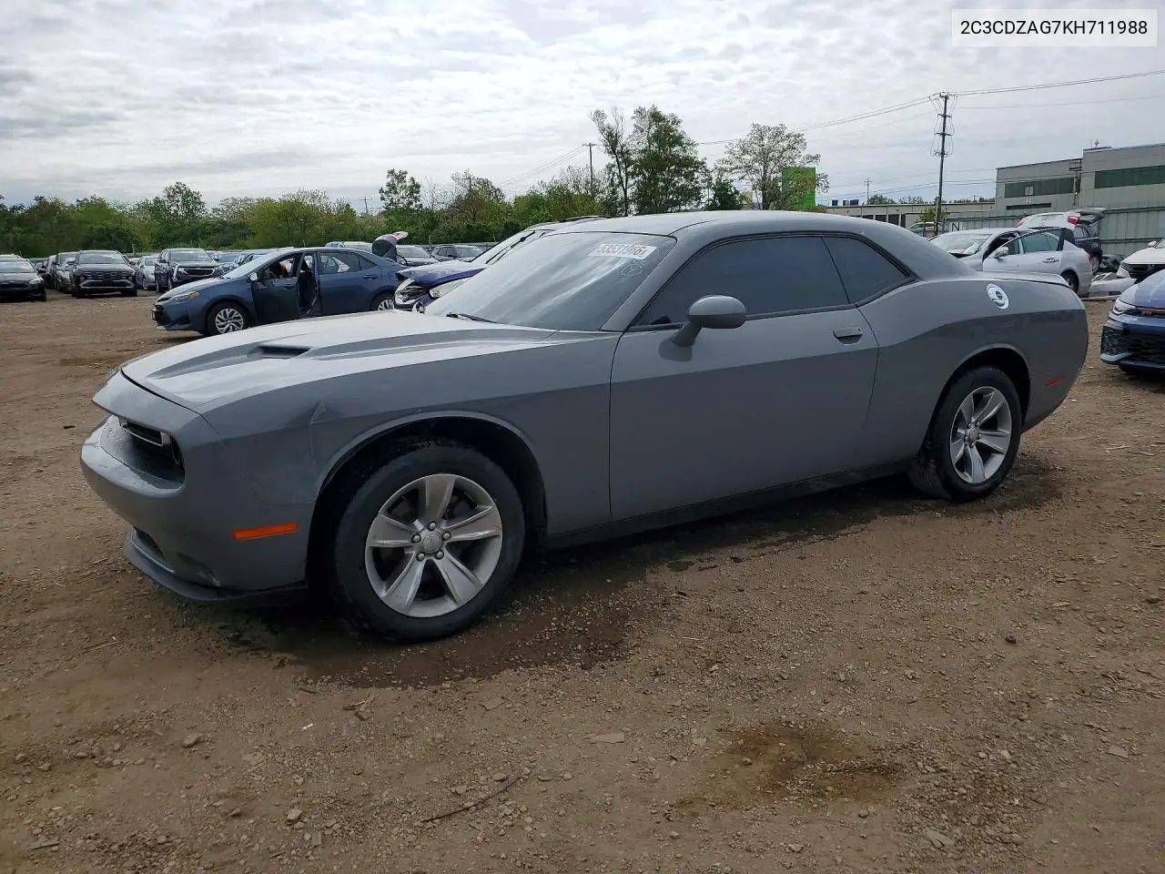 2019 Dodge Challenger Sxt