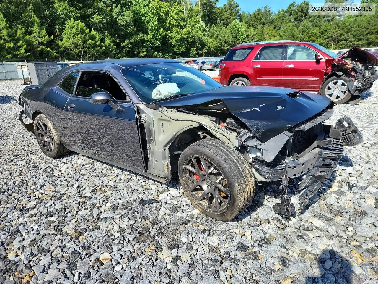 2019 Dodge Challenger R/T VIN: 2C3CDZBT7KH552305 Lot: 58257206