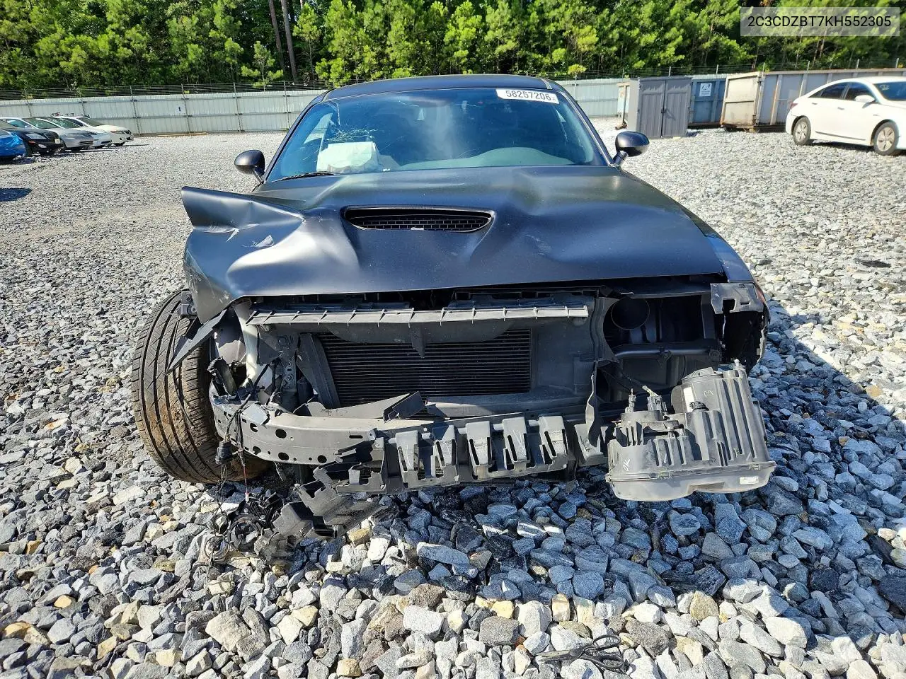 2019 Dodge Challenger R/T VIN: 2C3CDZBT7KH552305 Lot: 58257206