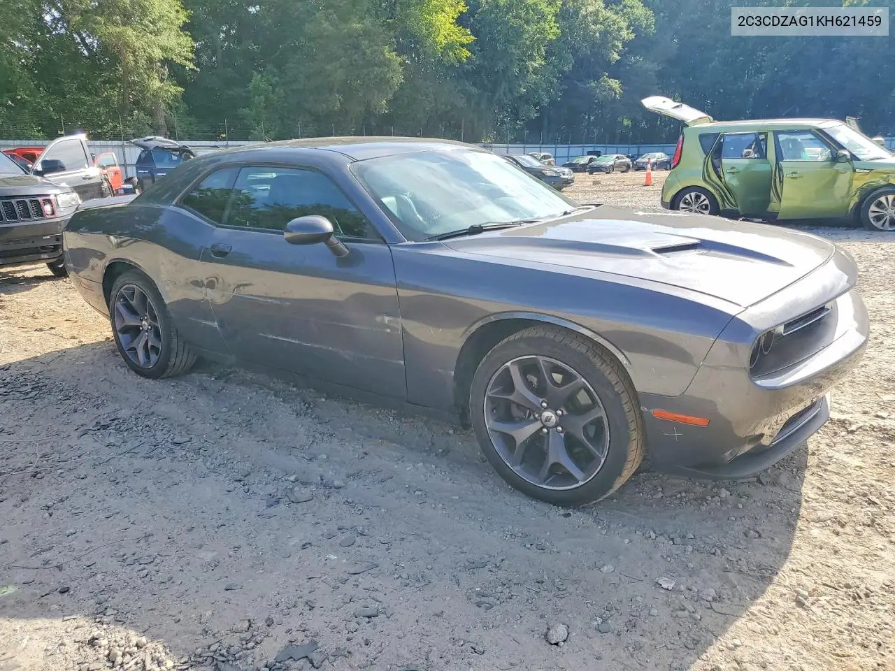 2019 Dodge Challenger Sxt VIN: 2C3CDZAG1KH621459 Lot: 58594386