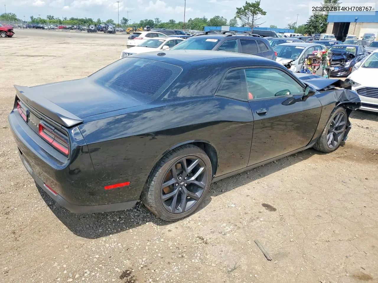 2019 Dodge Challenger R/T VIN: 2C3CDZBT4KH708767 Lot: 59150296