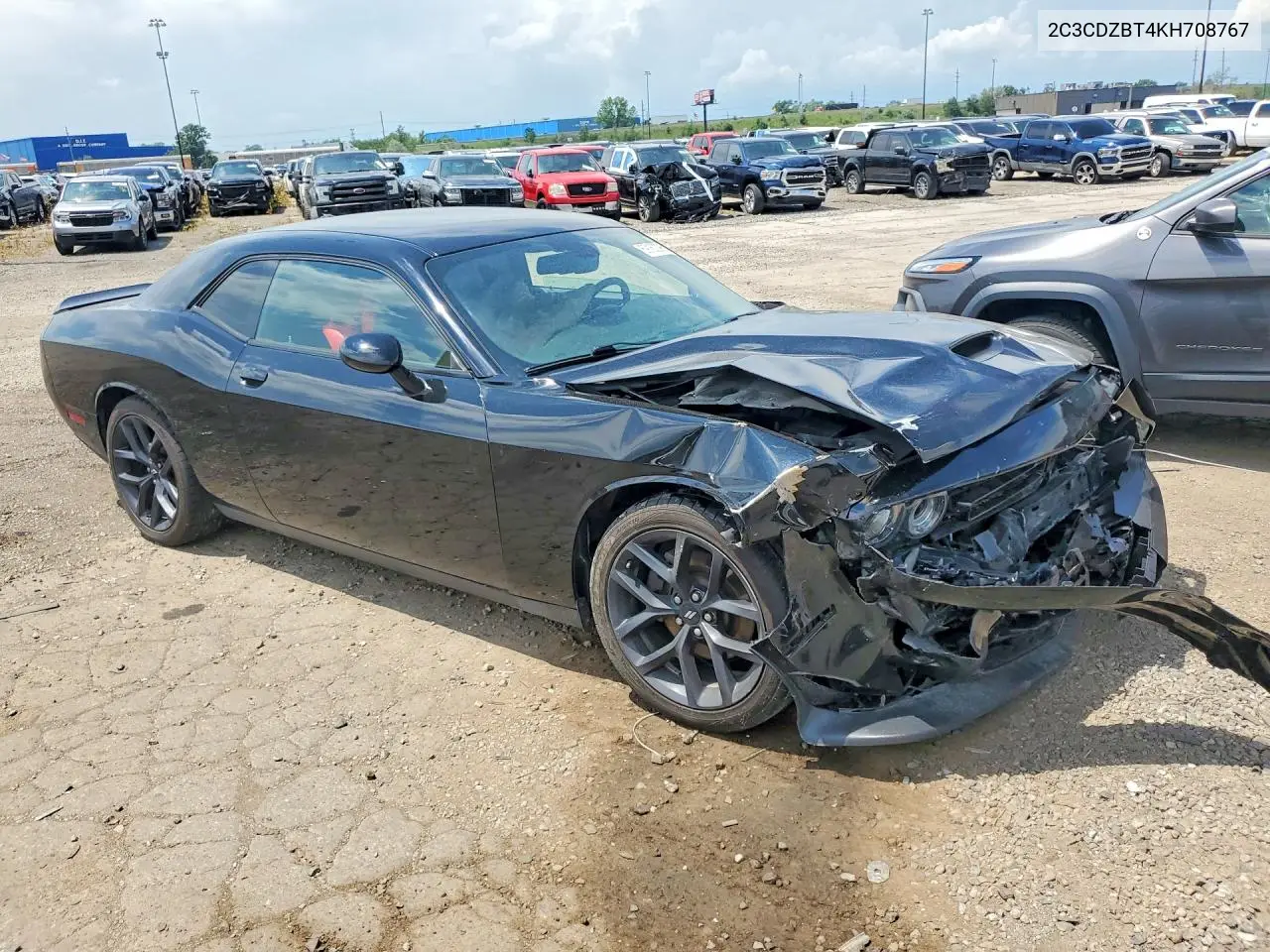 2019 Dodge Challenger R/T VIN: 2C3CDZBT4KH708767 Lot: 59150296