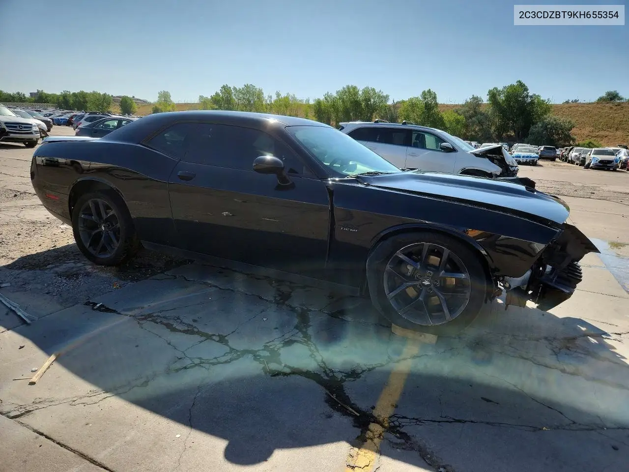 2019 Dodge Challenger R/T VIN: 2C3CDZBT9KH655354 Lot: 59346616