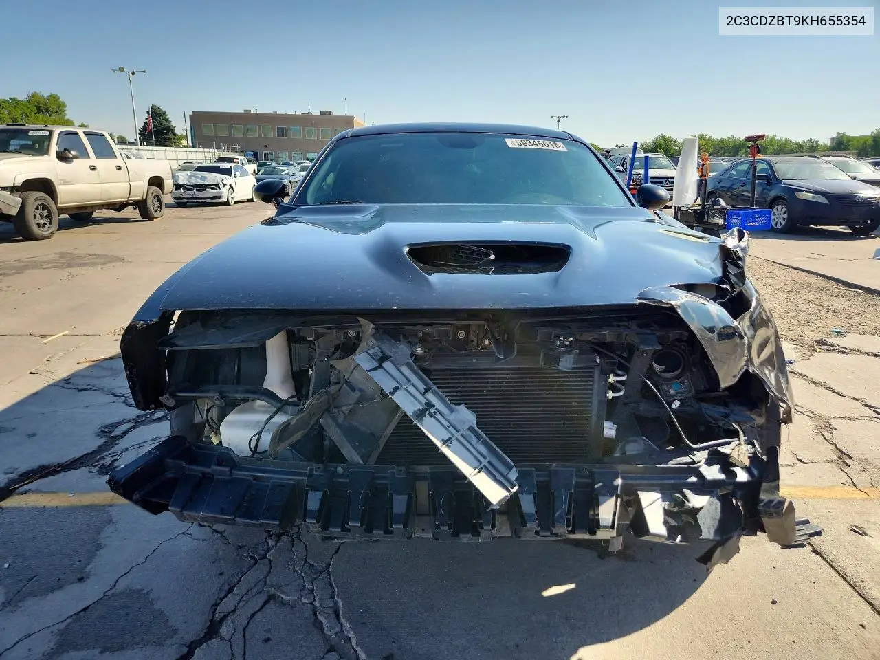 2019 Dodge Challenger R/T VIN: 2C3CDZBT9KH655354 Lot: 59346616