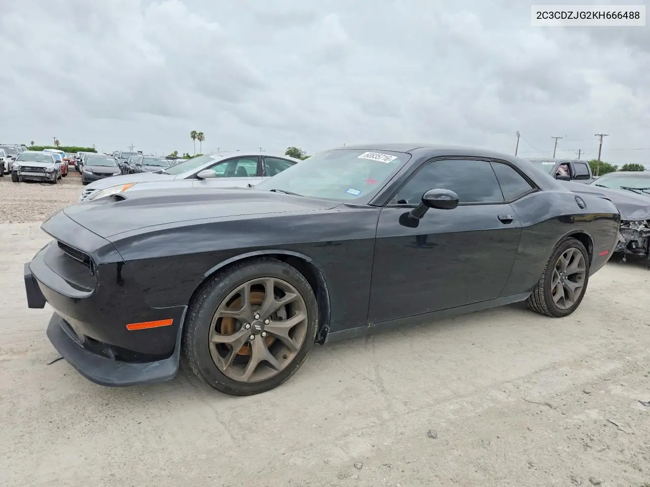 2019 Dodge Challenger Gt VIN: 2C3CDZJG2KH666488 Lot: 60835716
