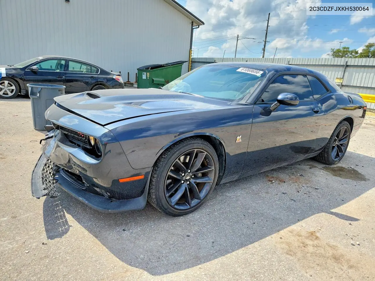 2019 Dodge Challenger R/T Scat Pack VIN: 2C3CDZFJXKH530064 Lot: 61069656