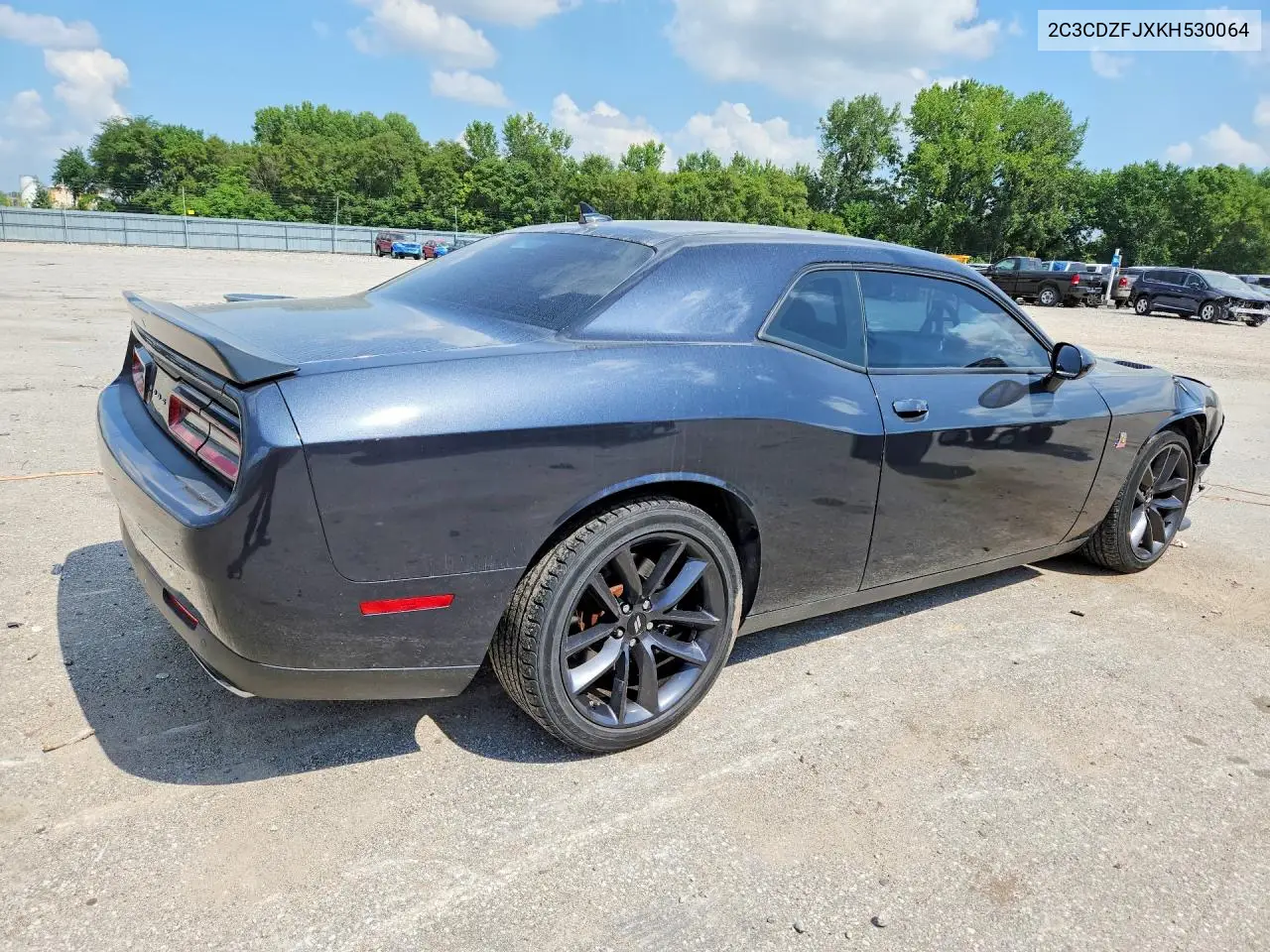 2019 Dodge Challenger R/T Scat Pack VIN: 2C3CDZFJXKH530064 Lot: 61069656