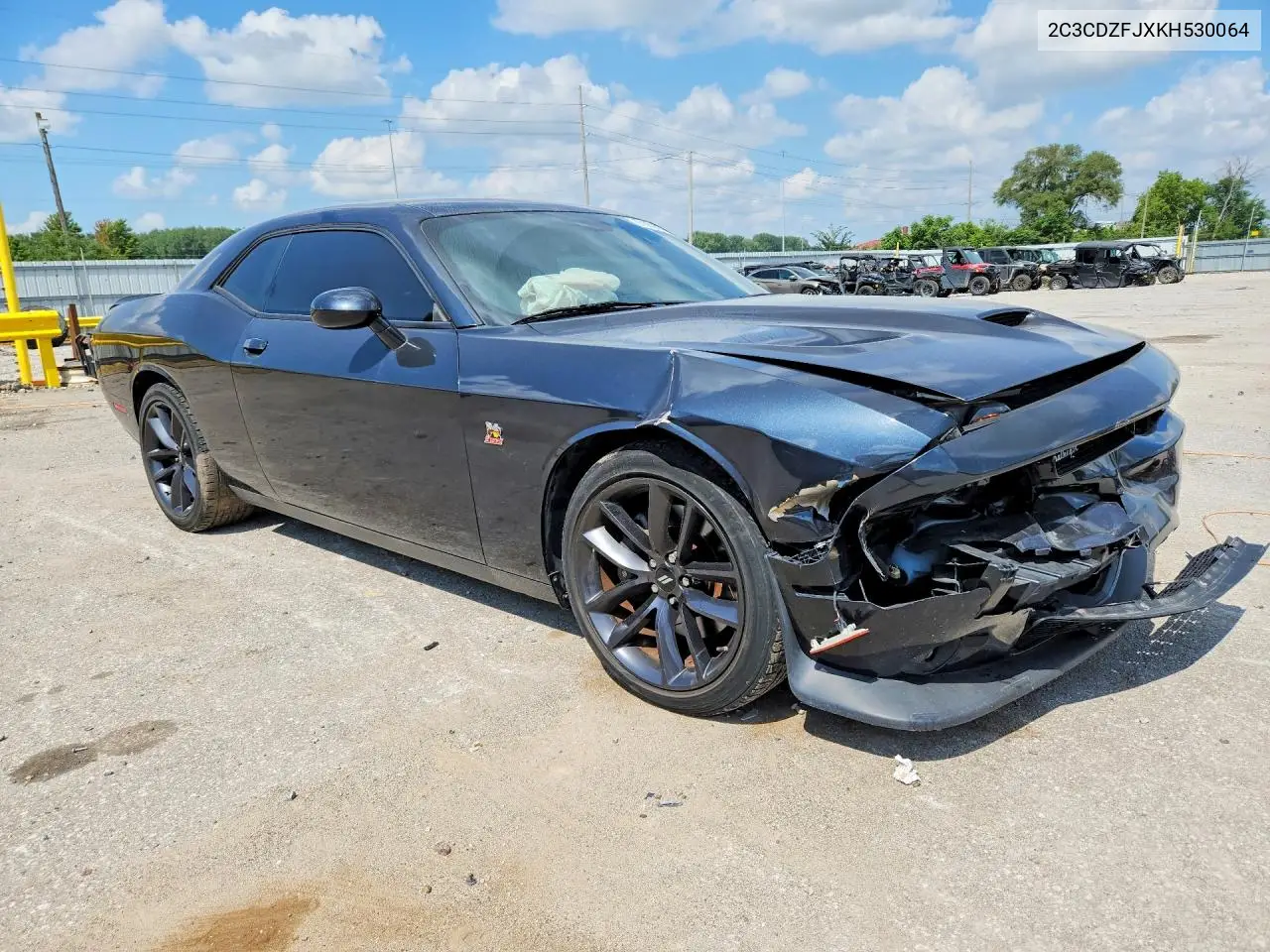 2019 Dodge Challenger R/T Scat Pack VIN: 2C3CDZFJXKH530064 Lot: 61069656