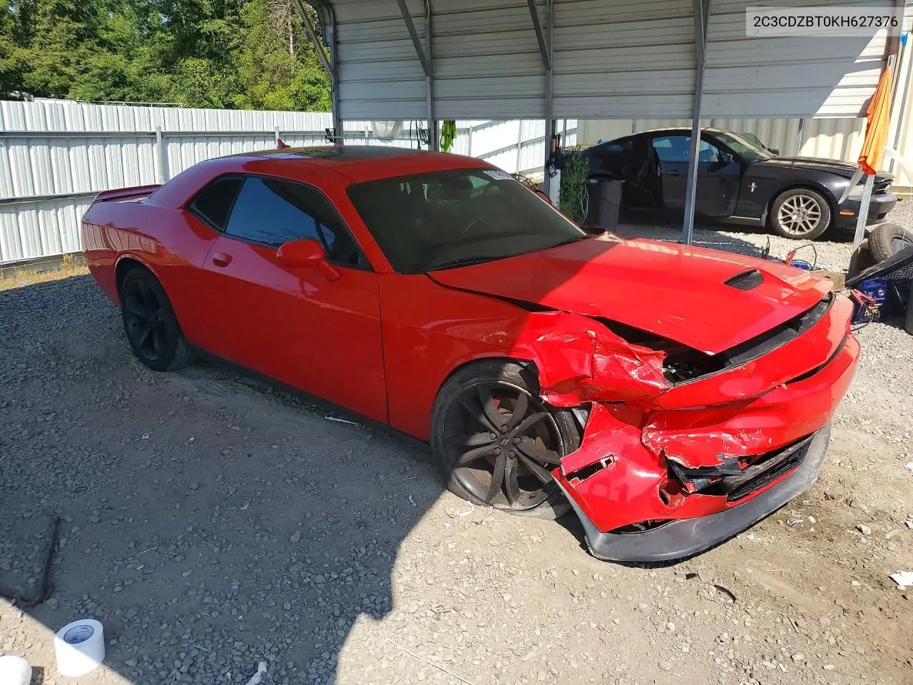 2019 Dodge Challenger R/T VIN: 2C3CDZBT0KH627376 Lot: 61146186