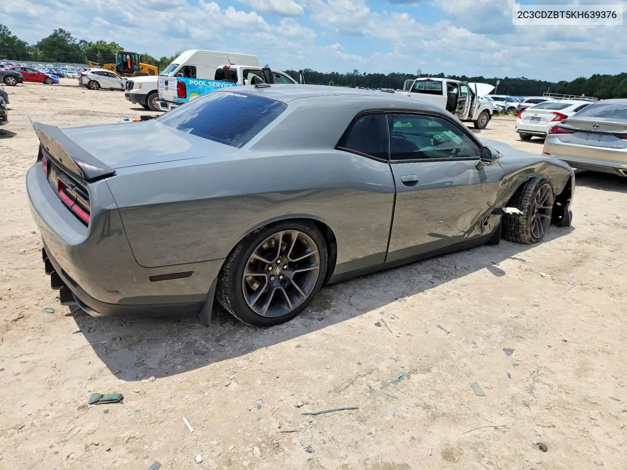 2019 Dodge Challenger R/T VIN: 2C3CDZBT5KH639376 Lot: 61244826