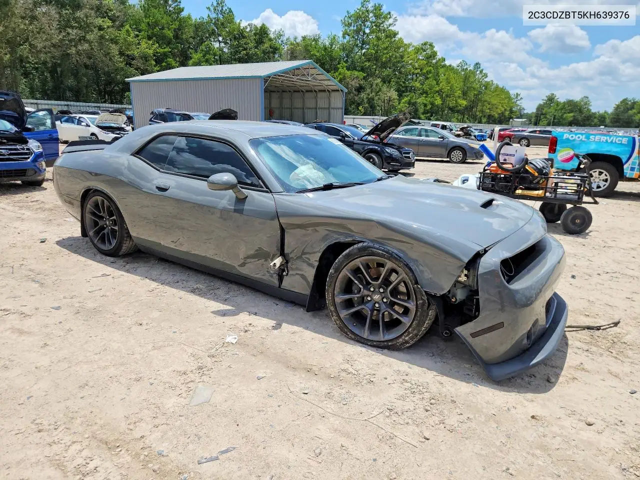 2019 Dodge Challenger R/T VIN: 2C3CDZBT5KH639376 Lot: 61244826